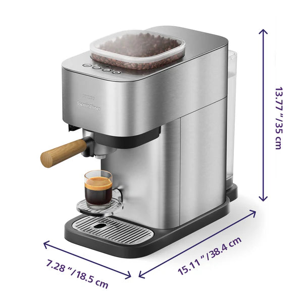 Philips Baristina Plus Automatic Espresso Machine, Stainless Steel