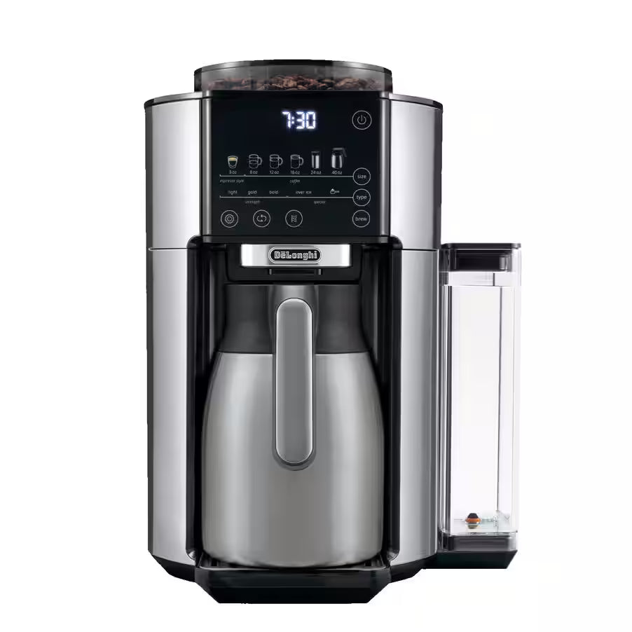 De'Longhi TrueBrew Automatic Coffee Machine - Stainless with Thermal Carafe