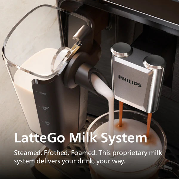 Philips 2300 Fully Automatic Espresso Machine with LatteGo Milk Frother