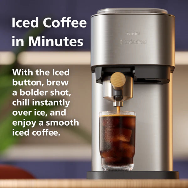 Philips Baristina Plus Automatic Espresso Machine, Stainless Steel