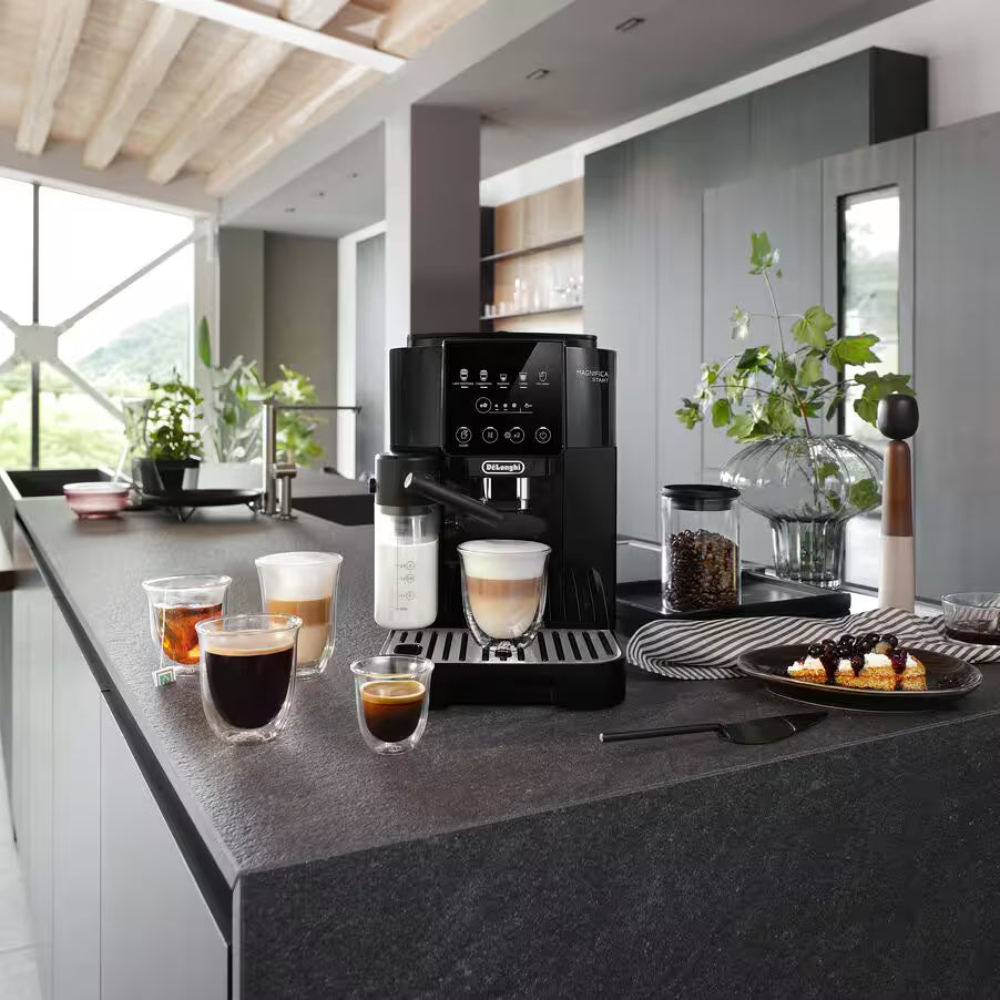 Magnifica Start Espresso Machine (Black) with LatteCrema System