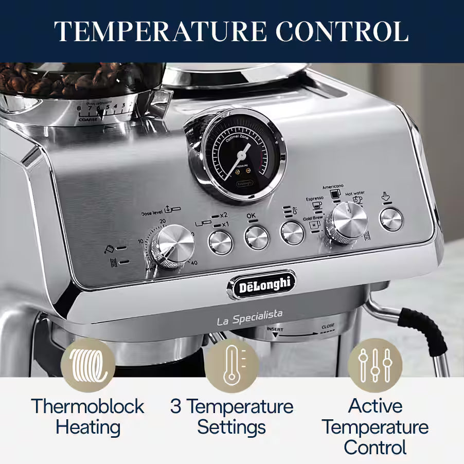La Specialista Arte Evo Espresso Machine with Cold Brew