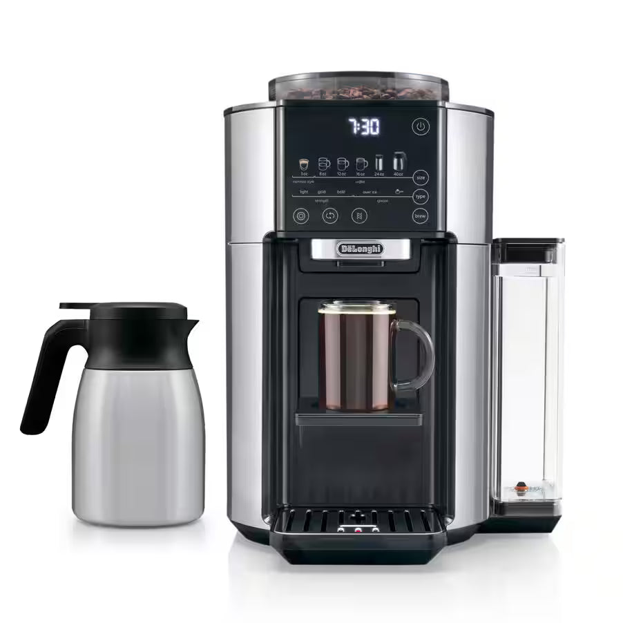 De'Longhi TrueBrew Automatic Coffee Machine - Stainless